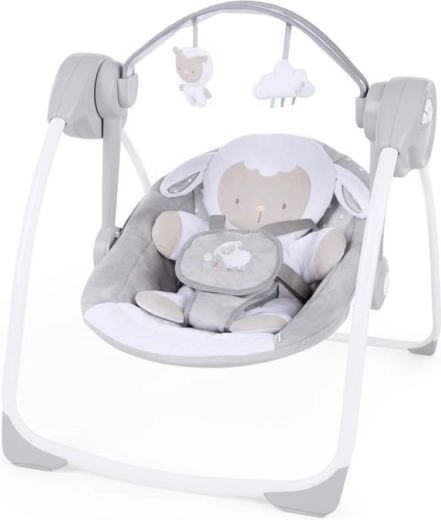 Ingenuity Babyschaukel mit Melodien Cuddle Lamb