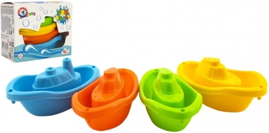 Bunte Wasserspielzeuge für Kinder – Kunststoff-Boote