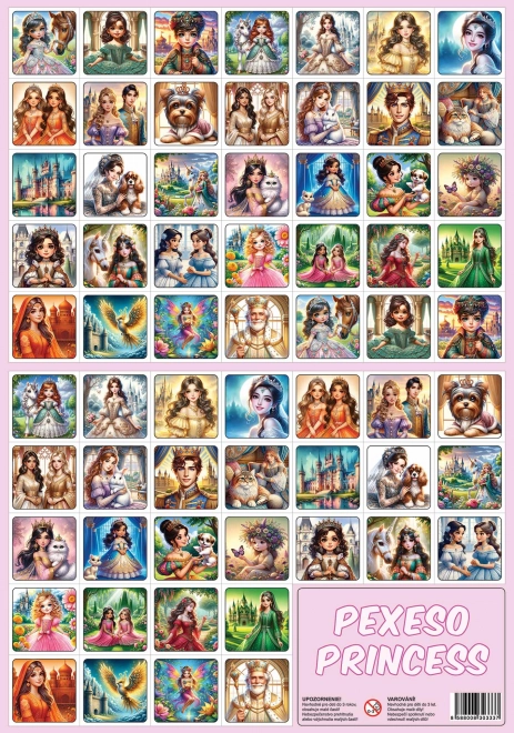 Pexeso Prinzessinnen
