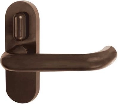 Innen-Türgriff mit Hebel, braun, Kunststoff