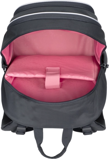 Durchdachte Aufteilung in drei Fächer