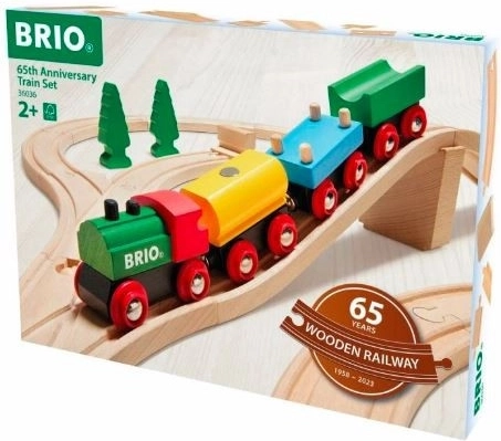 Brio Eisenbahnset 65-jähriges Jubiläum