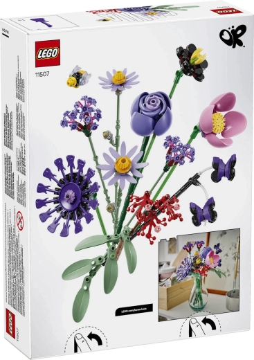 11 Blumen in charakteristischen Farben
