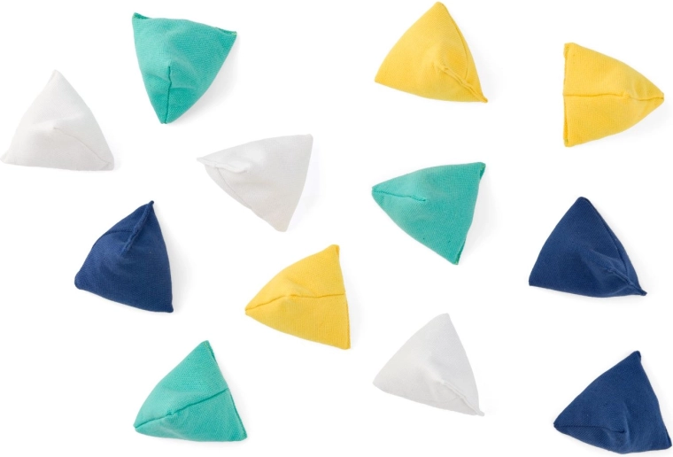 Weiche Säckchen für sicheres Spielen im Freien