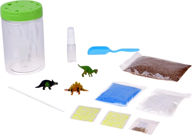 Kompletter DIY-Inhalt für die eigene Dinosaurier-Szene