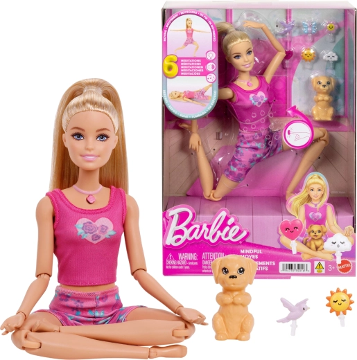 Barbie Meditation, Bewegung und Entspannung – Mindful Moves Puppe mit Licht und Sound