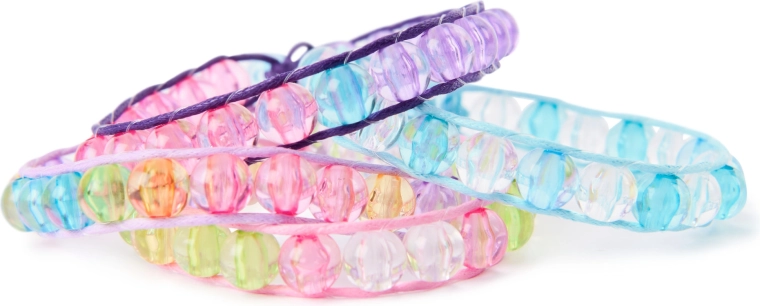 Alles für die Herstellung von 10 Armbändern