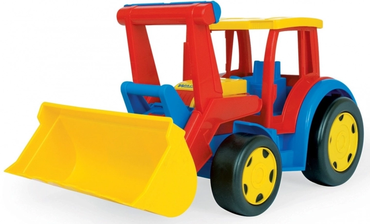 Gigant Kindertraktor mit Lader rot‑gelb 60 cm