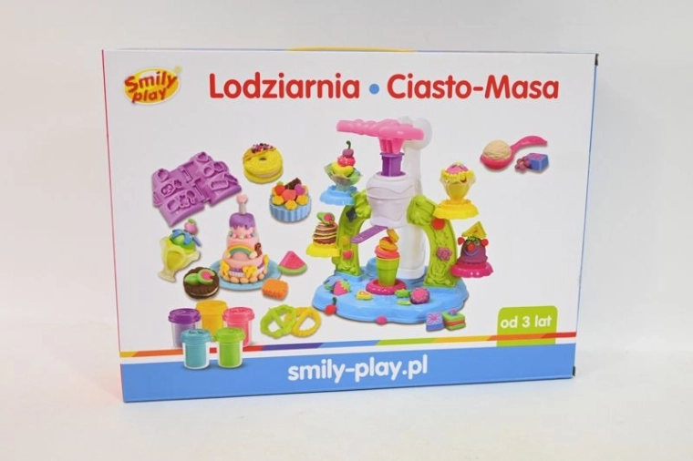 SmilyPlay Kinder-Eisdiele mit Knetmasse