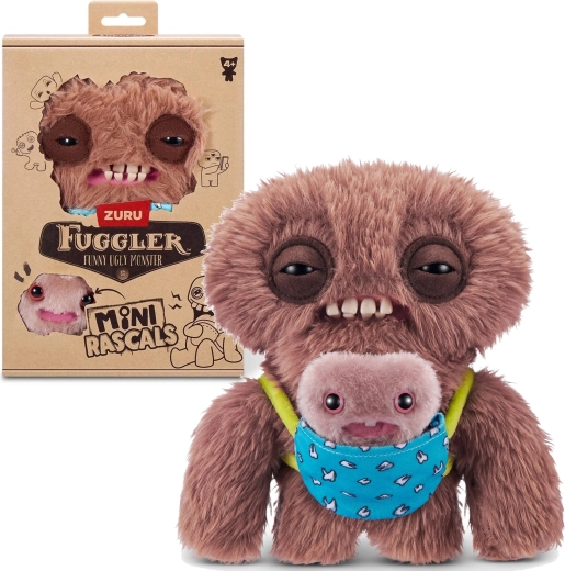 Spin Master Fuggler Mini Rascals Squidge mit Baby Fugg – 1 Stück
