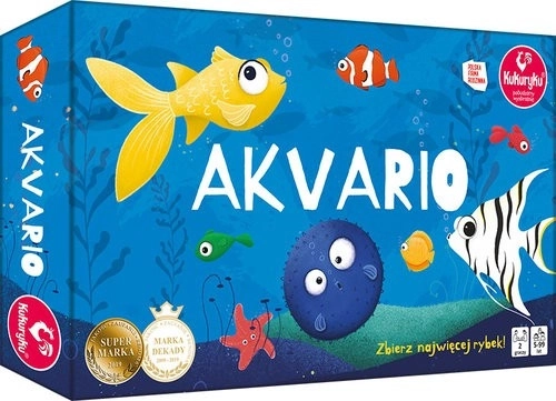 Akvario – schnelles familiäres Strategiespiel für 2 Spieler