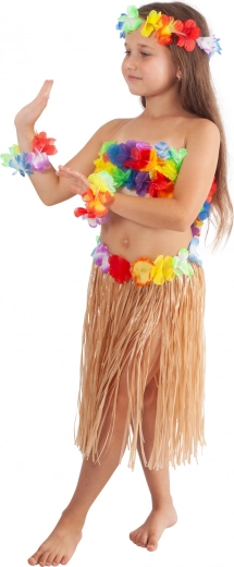 Kinder-Hawaii-Rock natur 45 cm