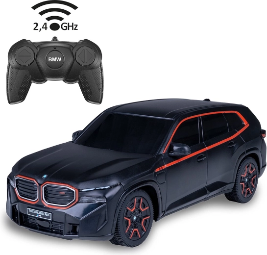 Ferngesteuertes BMW XM Auto im Maßstab 1:24, schwarz