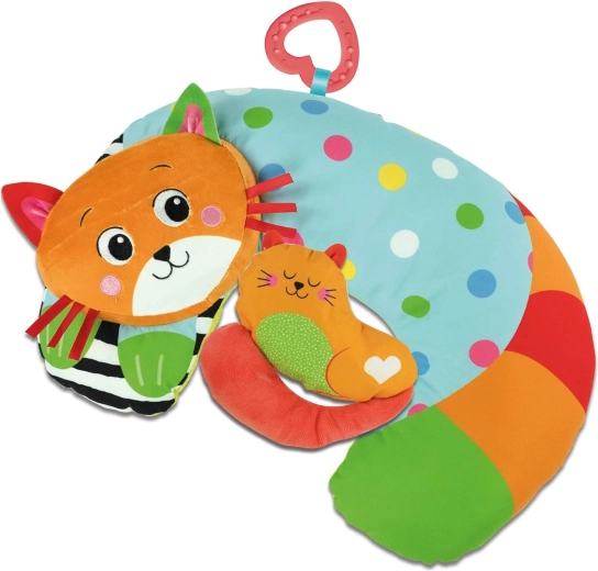 Clementoni Baby Bauchlage-Kissen Kitty Cat