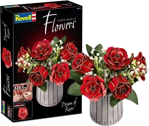 Revell Dream of Roses – Blumenmotiv für kreatives Dekorieren