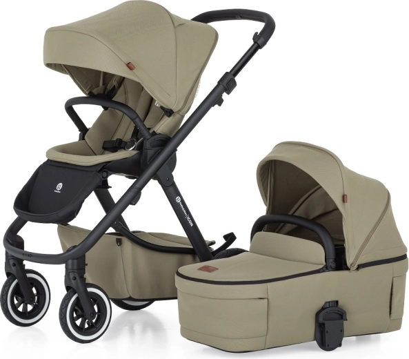 Petite&Mars Kombikinderwagen Icon 2in1 Mossy green lite air
