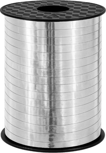 Silbernes metallisches Dekorationsband 458 m