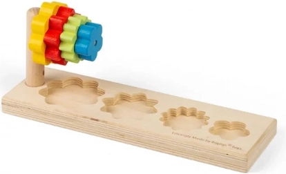 Holzpuzzle Blumen BIGJIGS TOYS