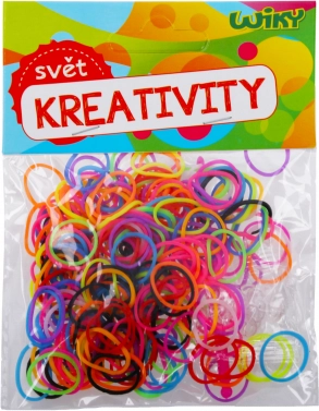 Magische Flechtgummis in verschiedenen Farben, 200 Stk.