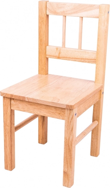 Holzstuhl für Kinder natur Bigjigs Toys