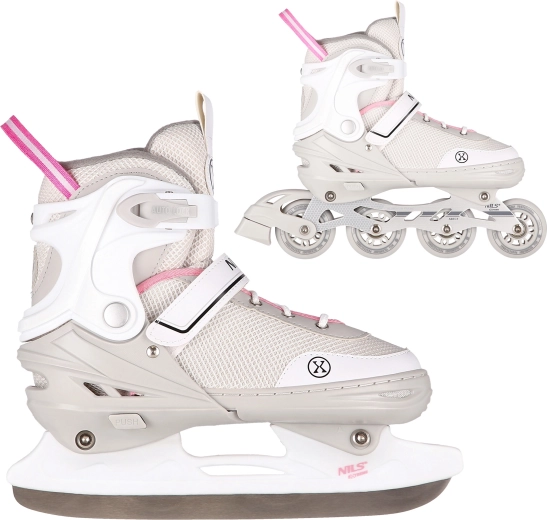Zwei Saisons, ein Paar Skates: einfacher 2-in-1-Umbau