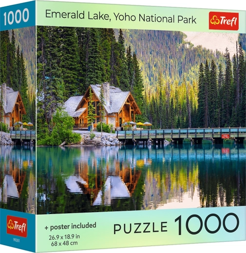 Puzzle TREFL Emerald Lake 1000 Teile