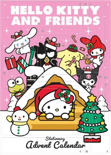 Hello Kitty und Freunde Papier-Adventskalender