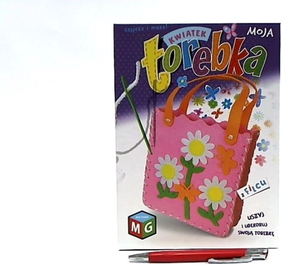 Moja Torebka Filzhandtasche Blume