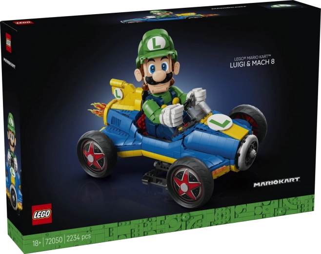 LEGO Super Mario Mario Kart – Luigi und Mach 8