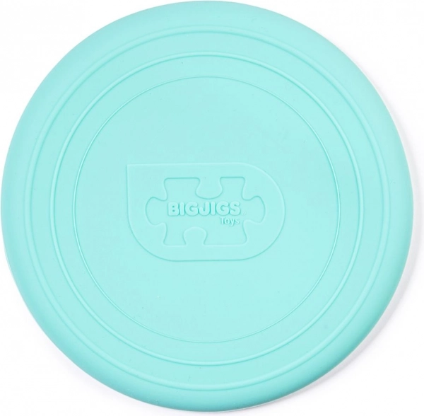 Frisbee Bigjigs Toys in grüner Farbe Eggshell