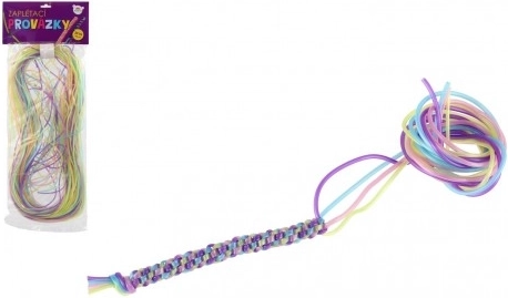 Bunte Flechtschnüre 100 cm – Set mit 35 Stück