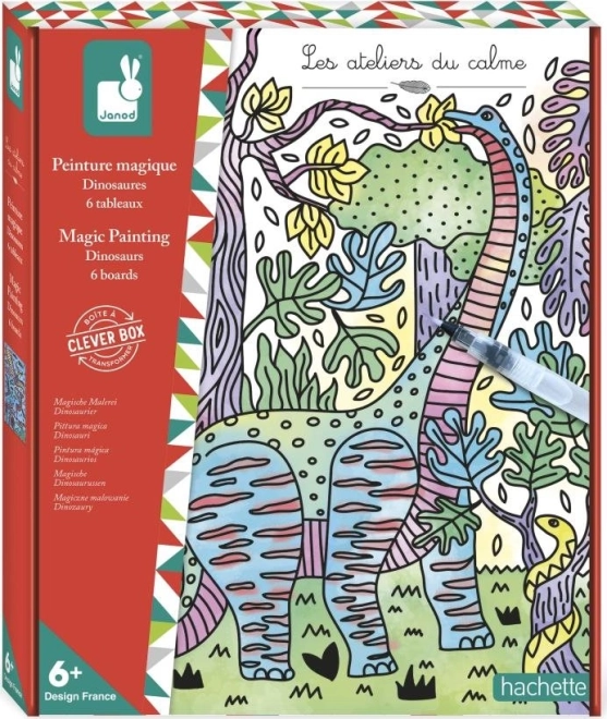 Maxi Malbücher Dinosaurier von Janod