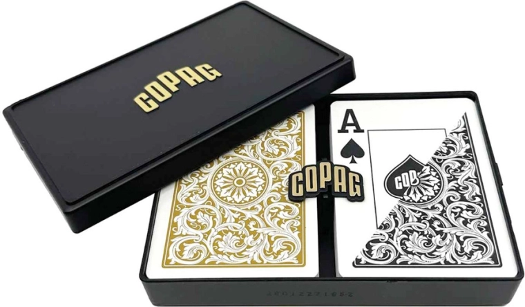 Pokerkarten COPAG Elite gold/schwarz