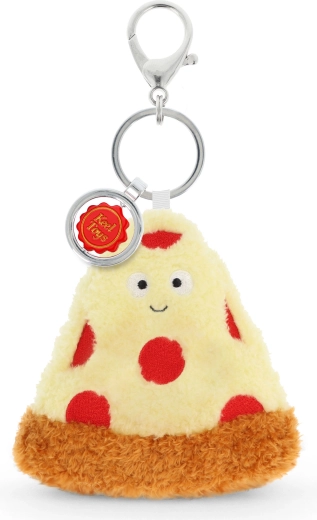 Keeleco Taschenanhänger Pizza 12 cm