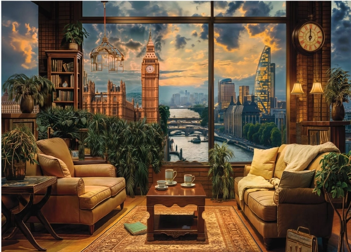 Puzzle DINO Gemaltes London 3000 Teile