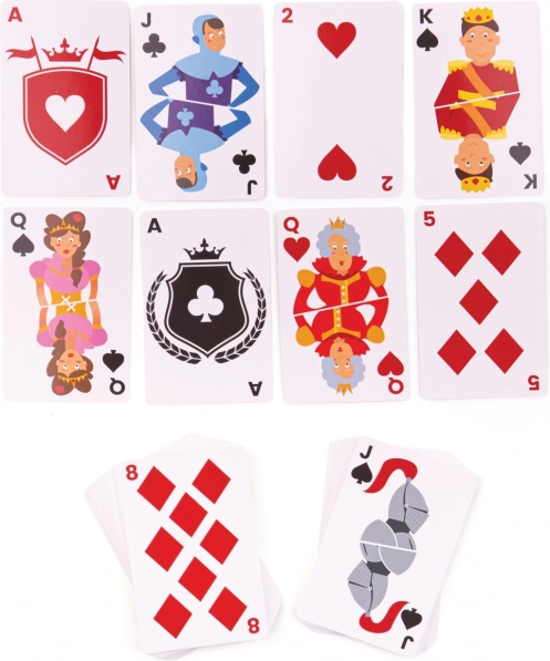 Klassische Spielkarten BIGJIGS TOYS