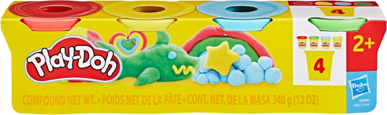 Play-Doh Knetset 4×85 g
