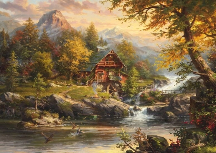 Schmidt Puzzle Sommerhaus 1000 Teile