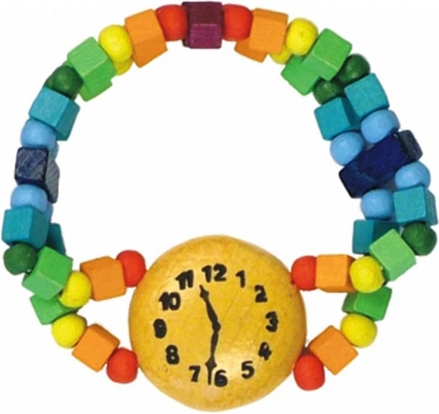 Kinderarmband Uhr regenbogenfarben