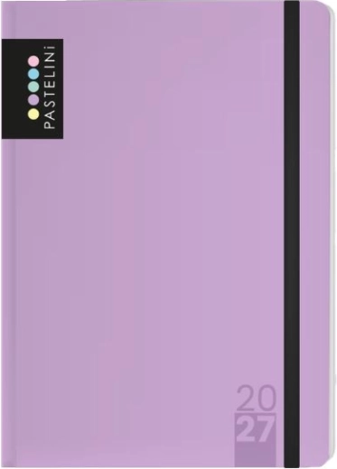 Wöchentlicher Kalender A6 Pastelini Violett 2027