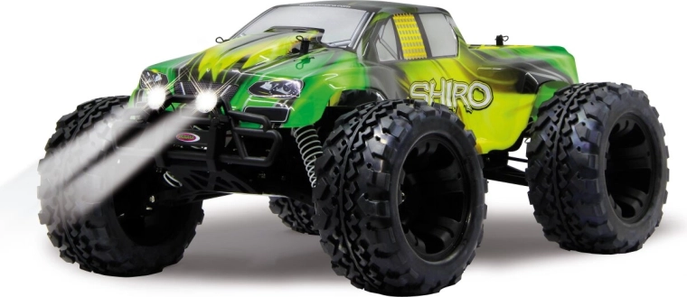 4WD-Antrieb und Stahlteile für sicheren Grip