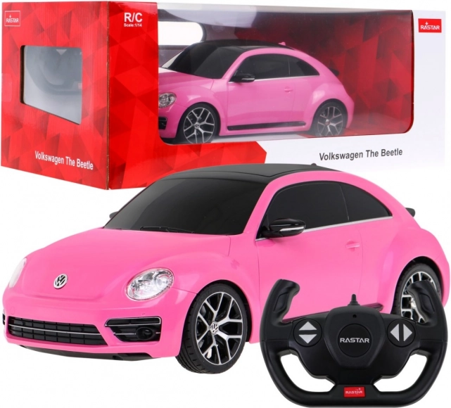 Rosa Volkswagen Beetle RC Auto