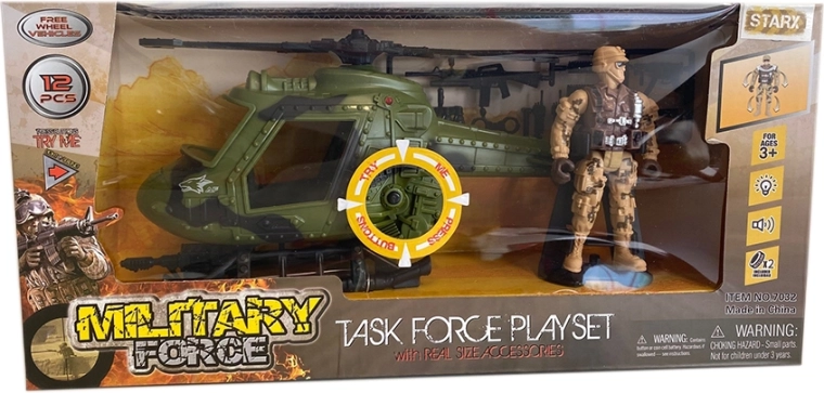 STARX Militärfahrzeug mit Licht- und Soundeffekten - 1 Stück