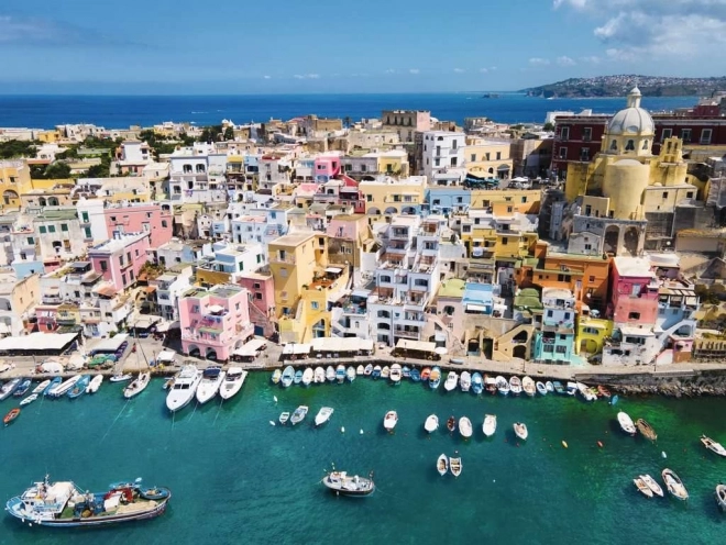 RAVENSBURGER Puzzle Insel Procida, Italien – 1500 Teile