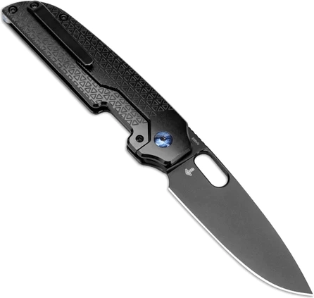 Premium-Klinge S35VN mit schwarzer Titanbeschichtung