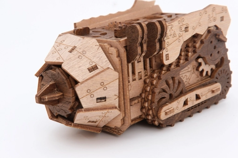 Holz-Puzzle Space Rover