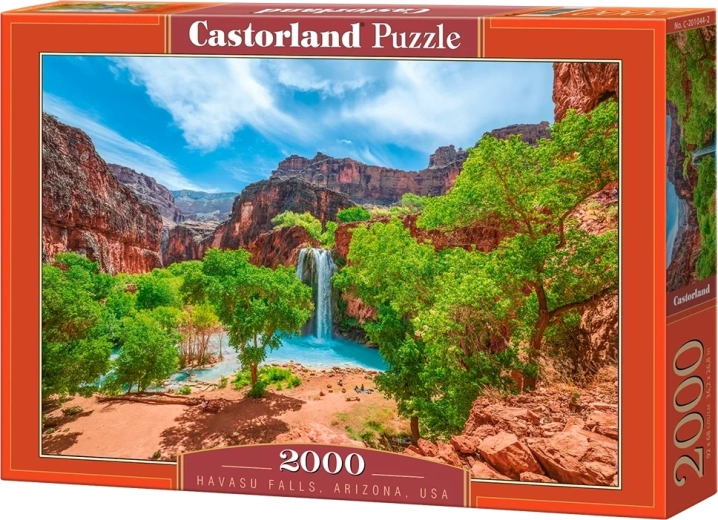 Castorland Puzzle Havasu-Wasserfälle in Arizona, USA, 2000 Teile