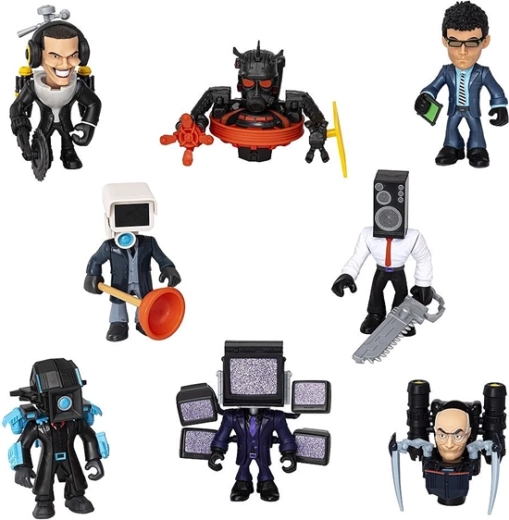 8 Figuren zum Sammeln und Spielen