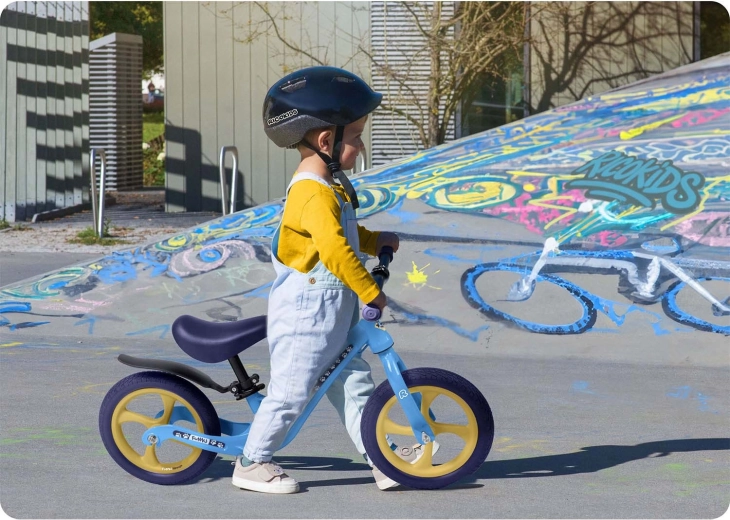 Pannensichere 12" EVA-Räder für leises Fahren