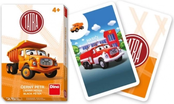 Kinderspiel Schwarzer Peter mit Tatra-Motiven